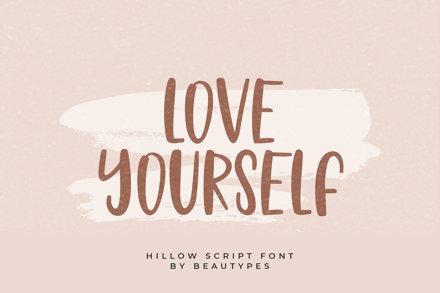 Hillow Script Font sample