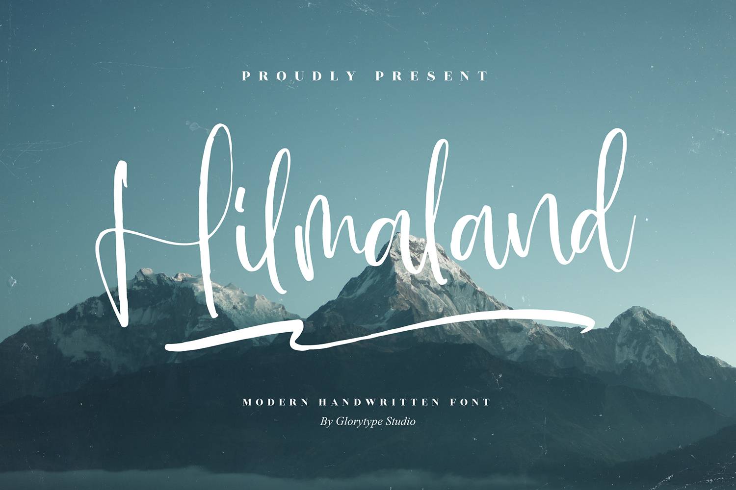 Hilmaland Font sample