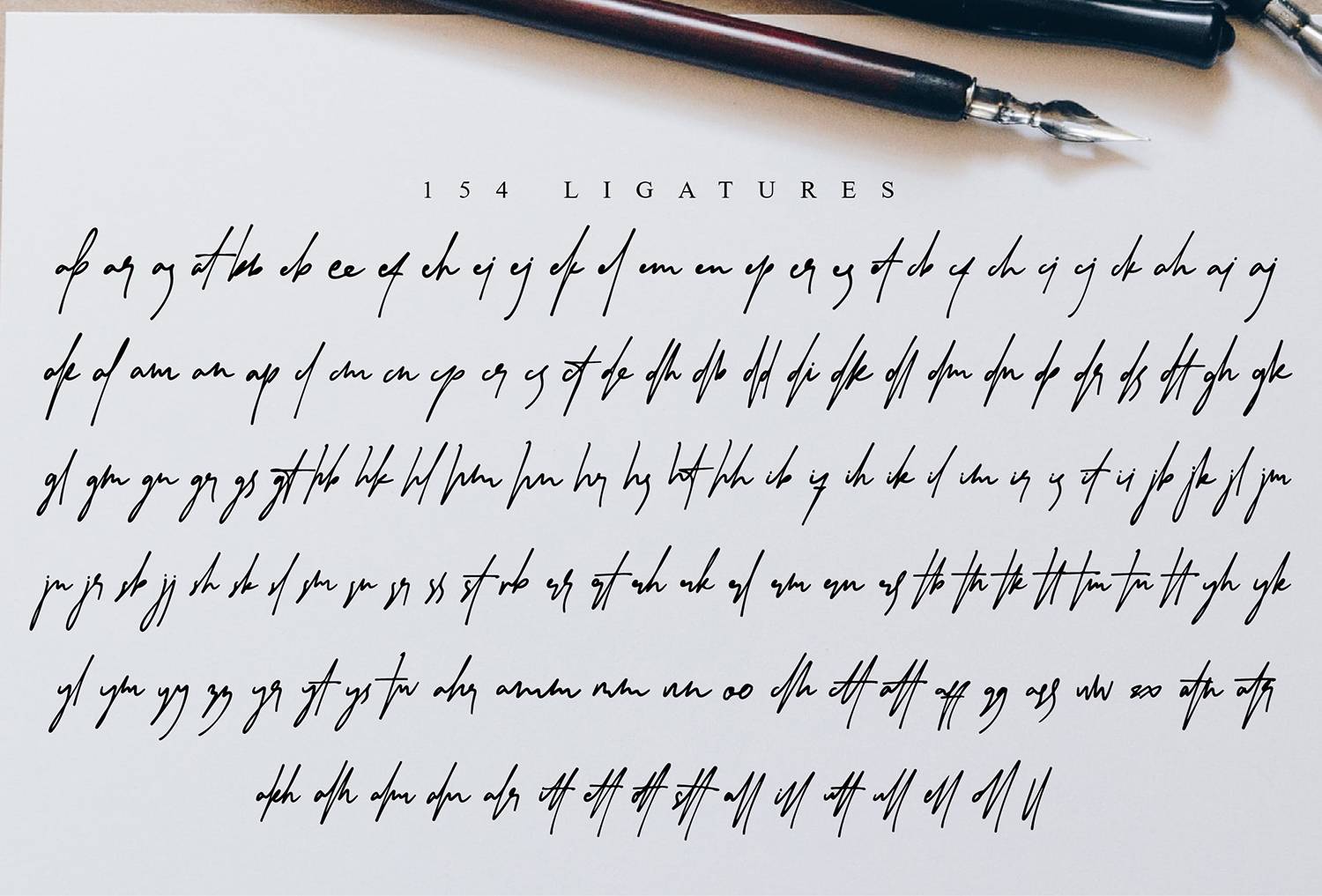 Hilston Font sample