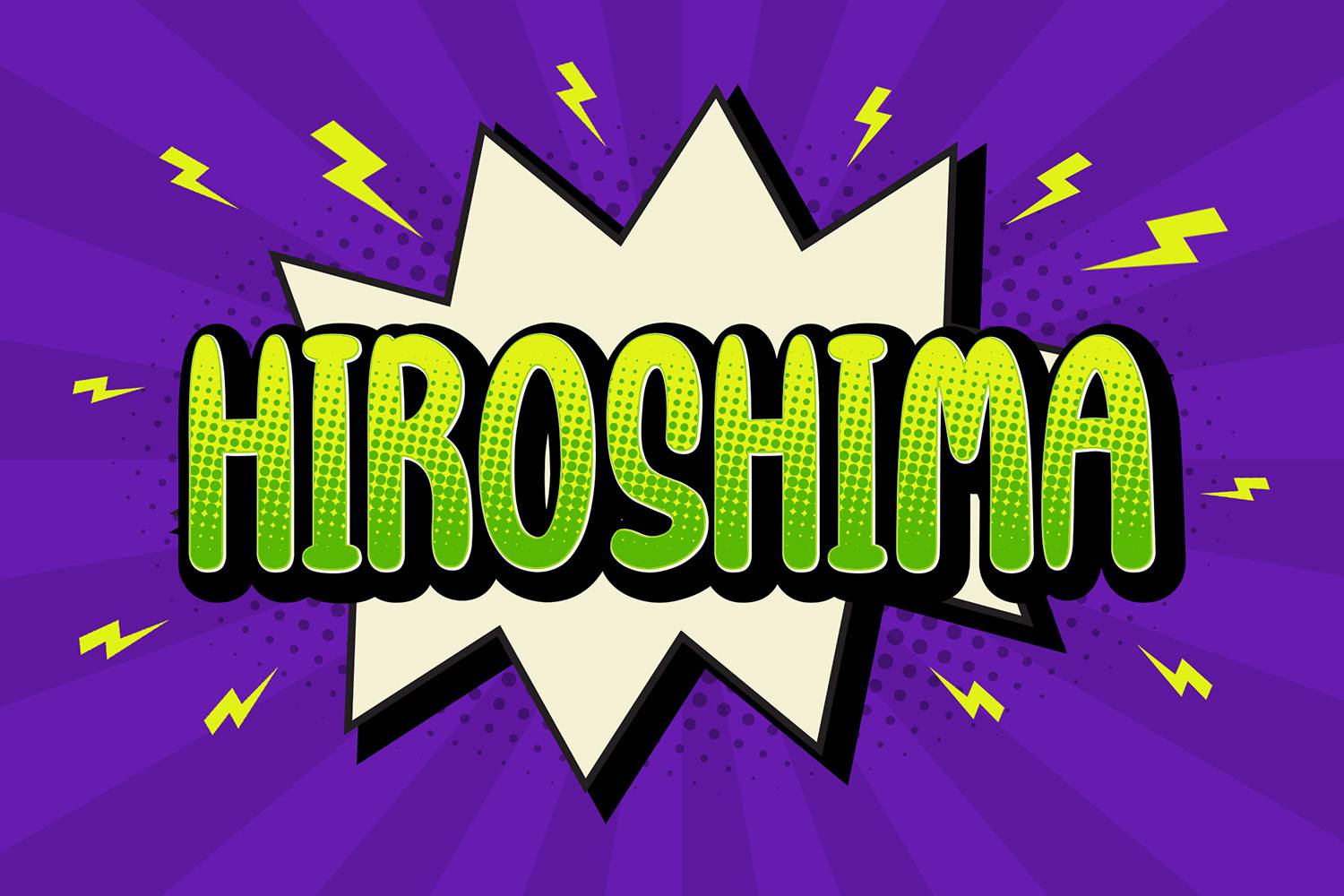 Hiroshima Font sample