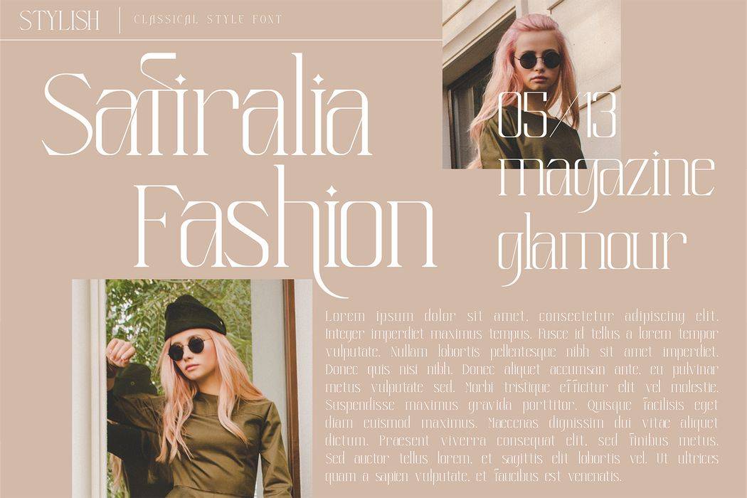 Histeria Font sample