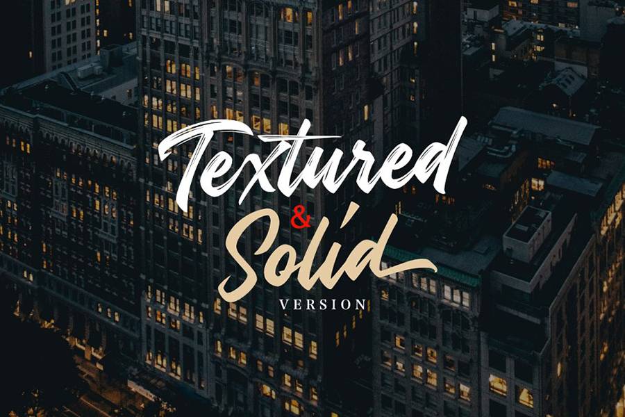 Historea Handlettering Script sample