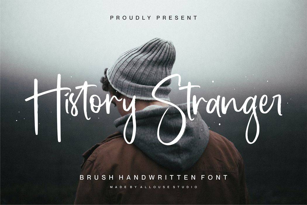 History Stranger Font sample
