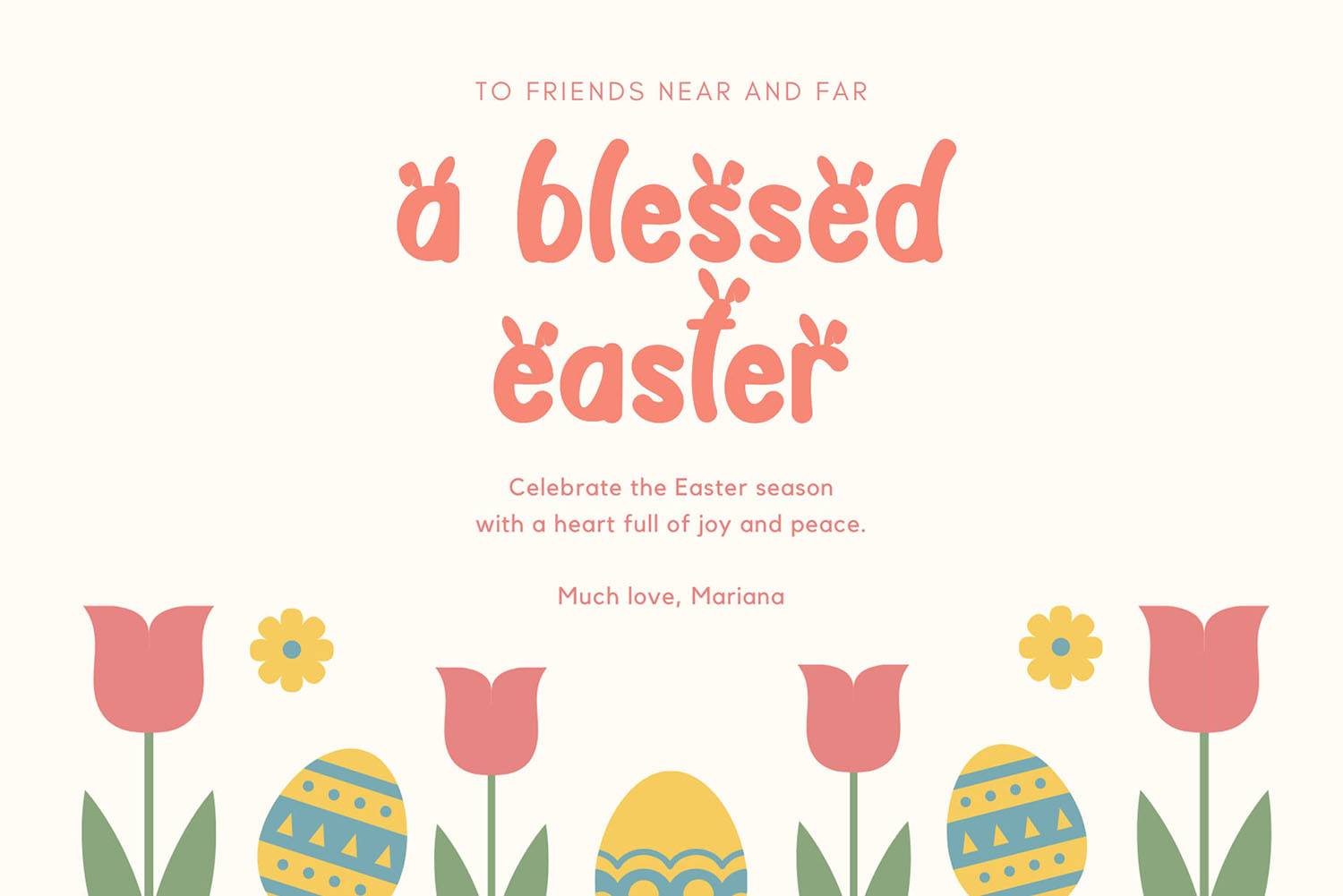 Hola Easter Font sample