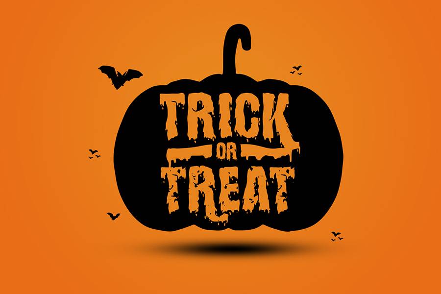 Hollows Spooky Display Font sample