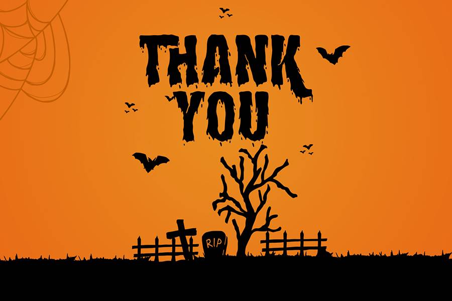 Hollows Spooky Display Font sample
