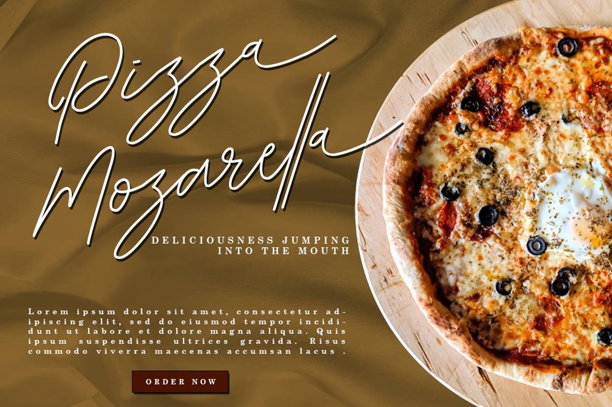 Holly Signature Font sample