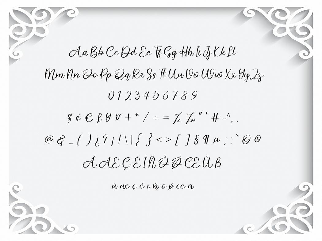 Home Stay Font sample