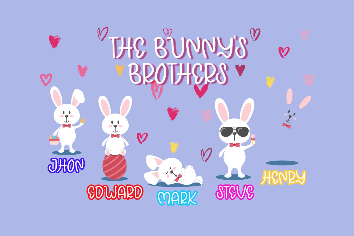 Honey Bunny Font sample
