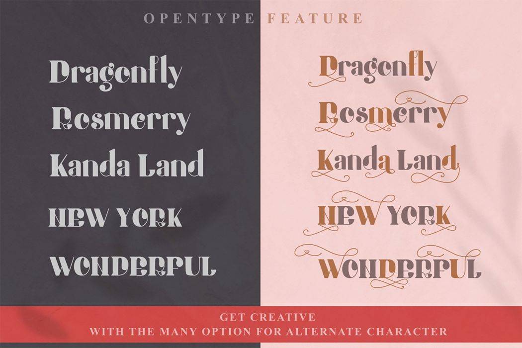 Honey Butterfly Font sample