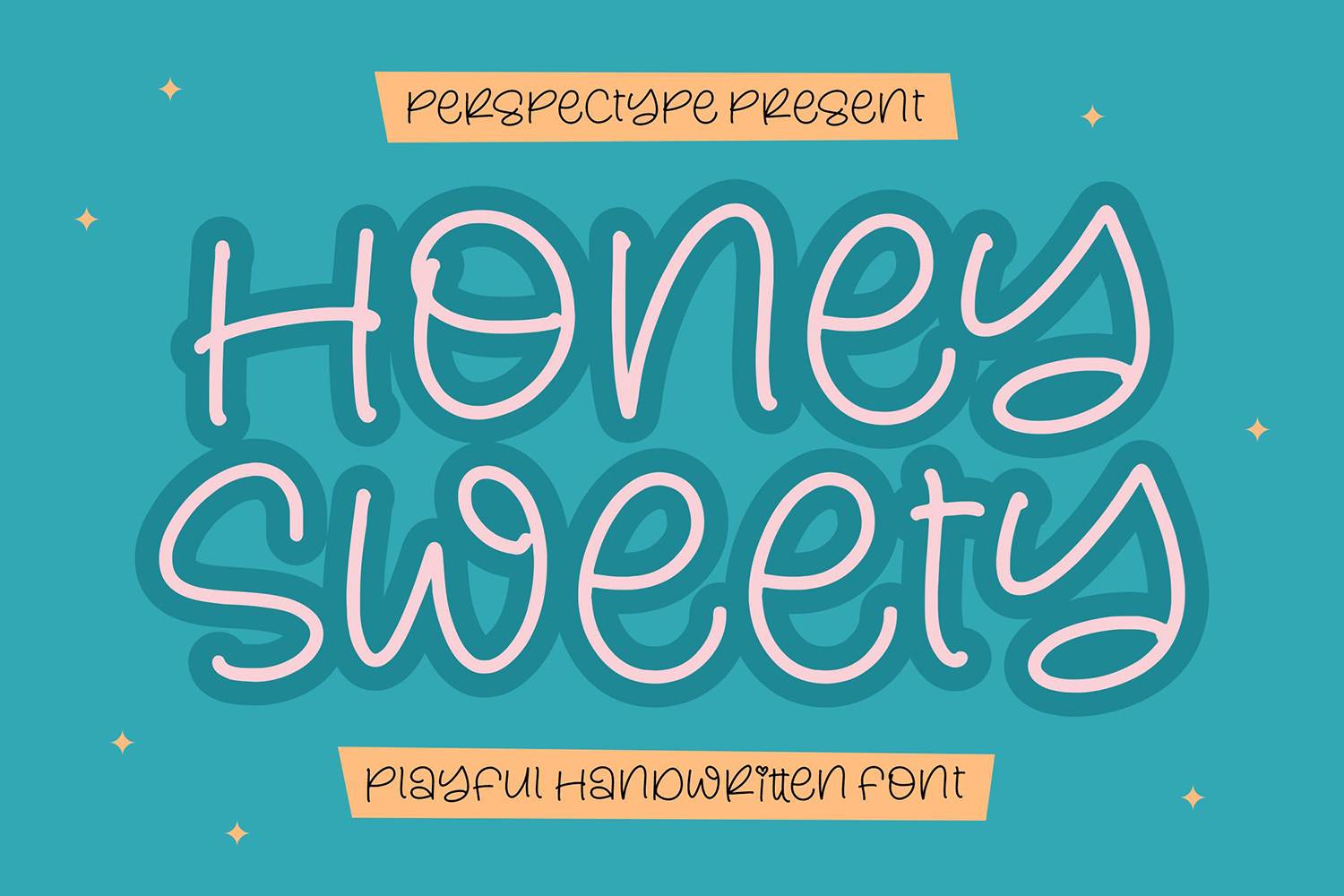 Honey Sweety Font sample