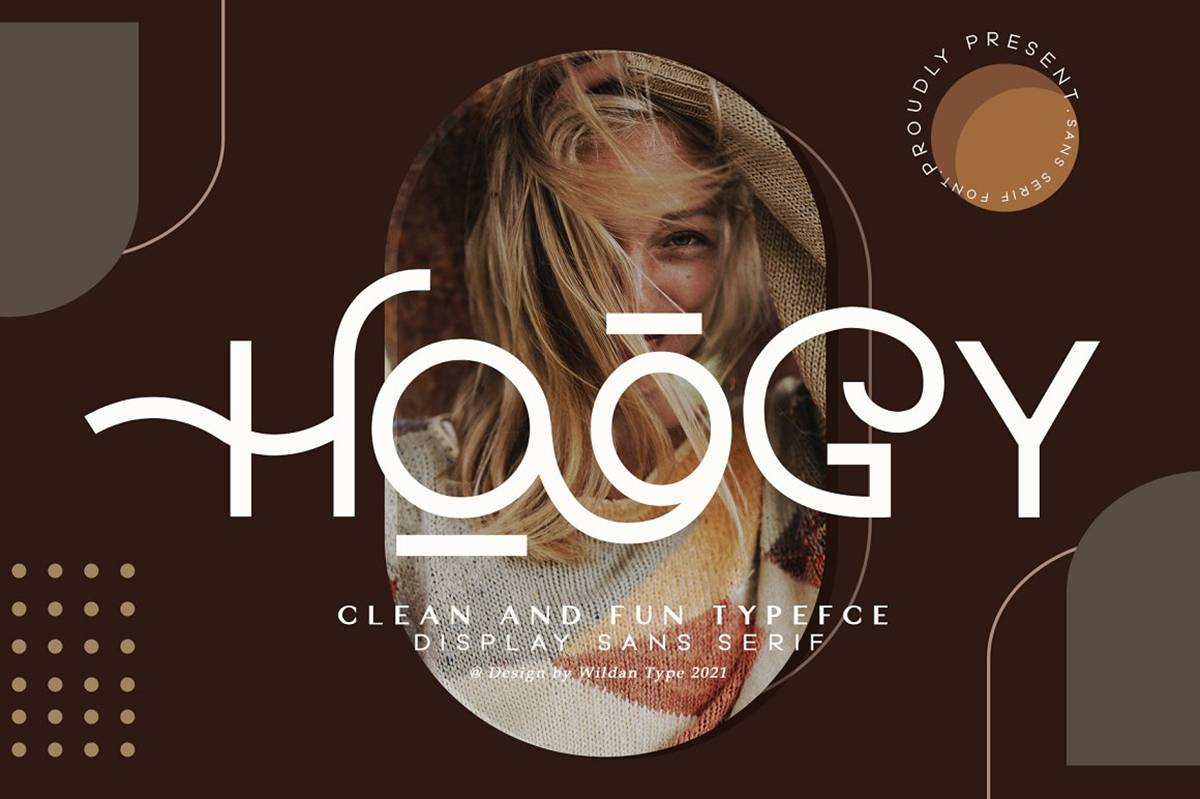 Hoogy Font sample