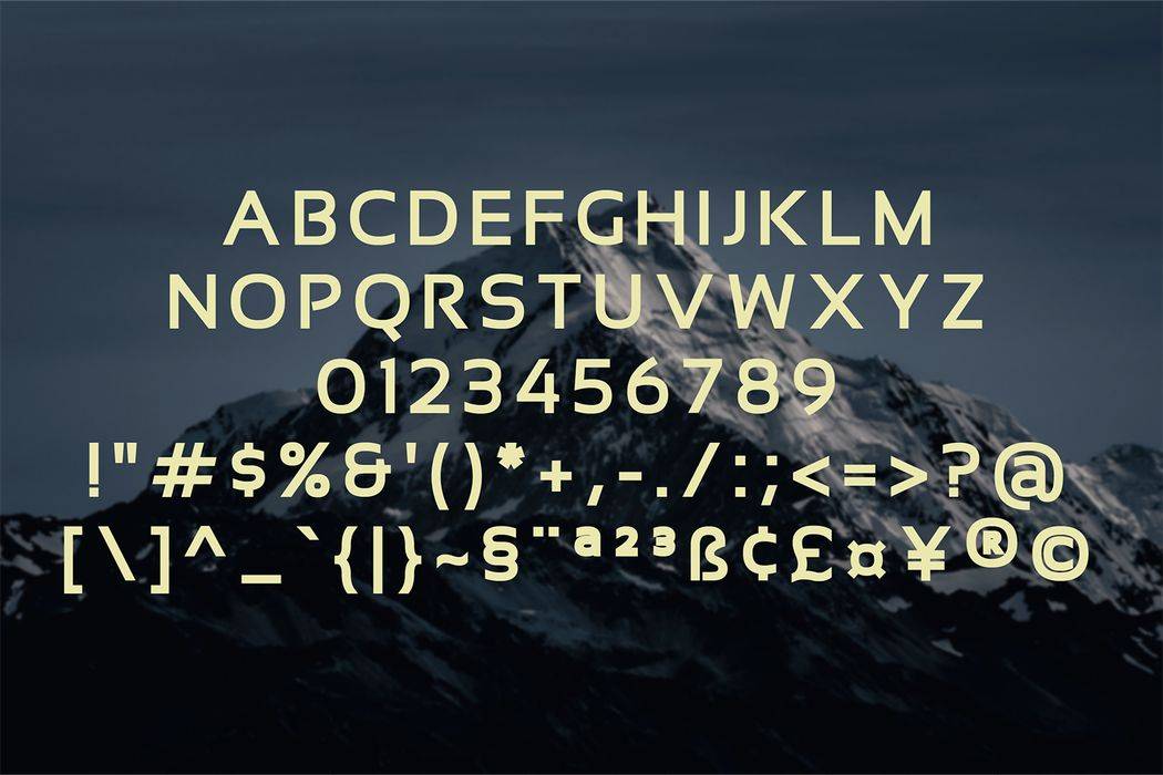 Horelios Black Font sample