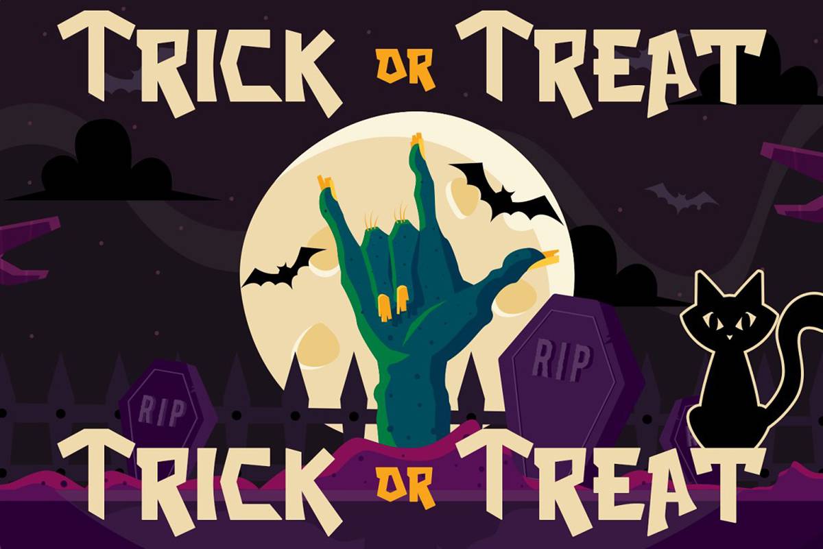 Horrified Tonight Font sample
