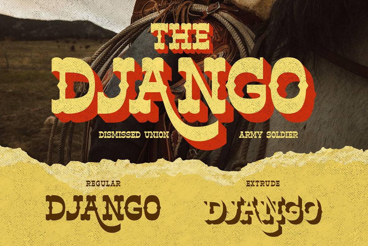 Horse Belonk Font sample