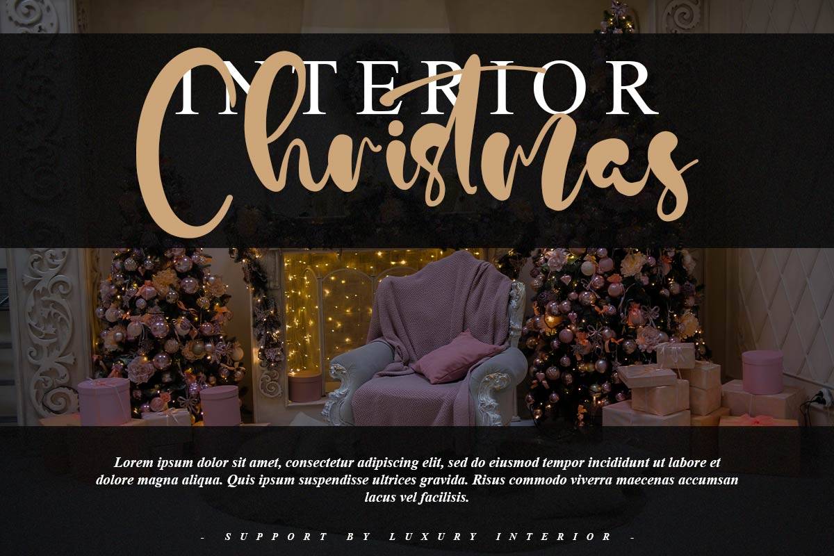 Hot Cocoa Font sample