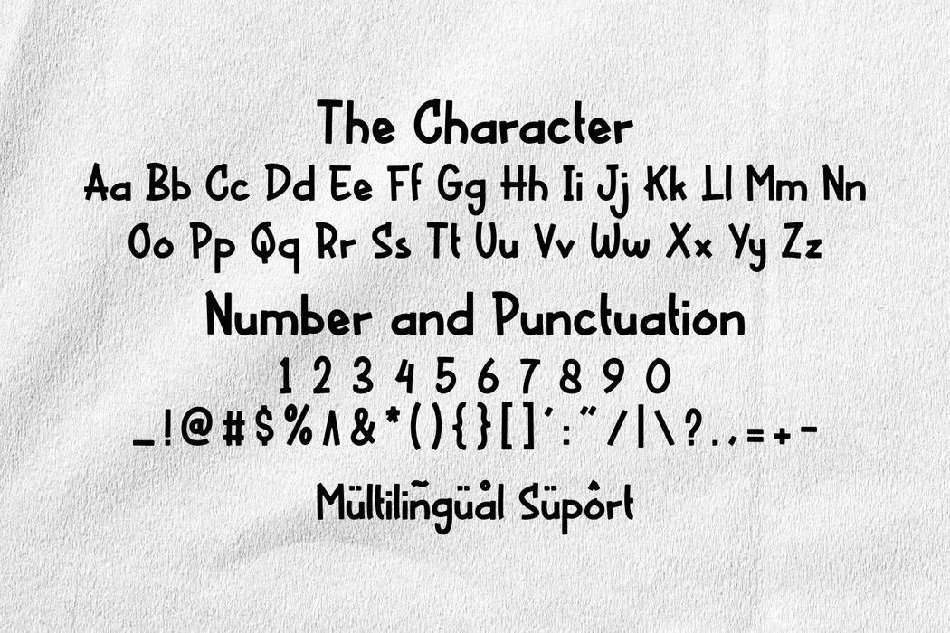 Hot Slice Font sample