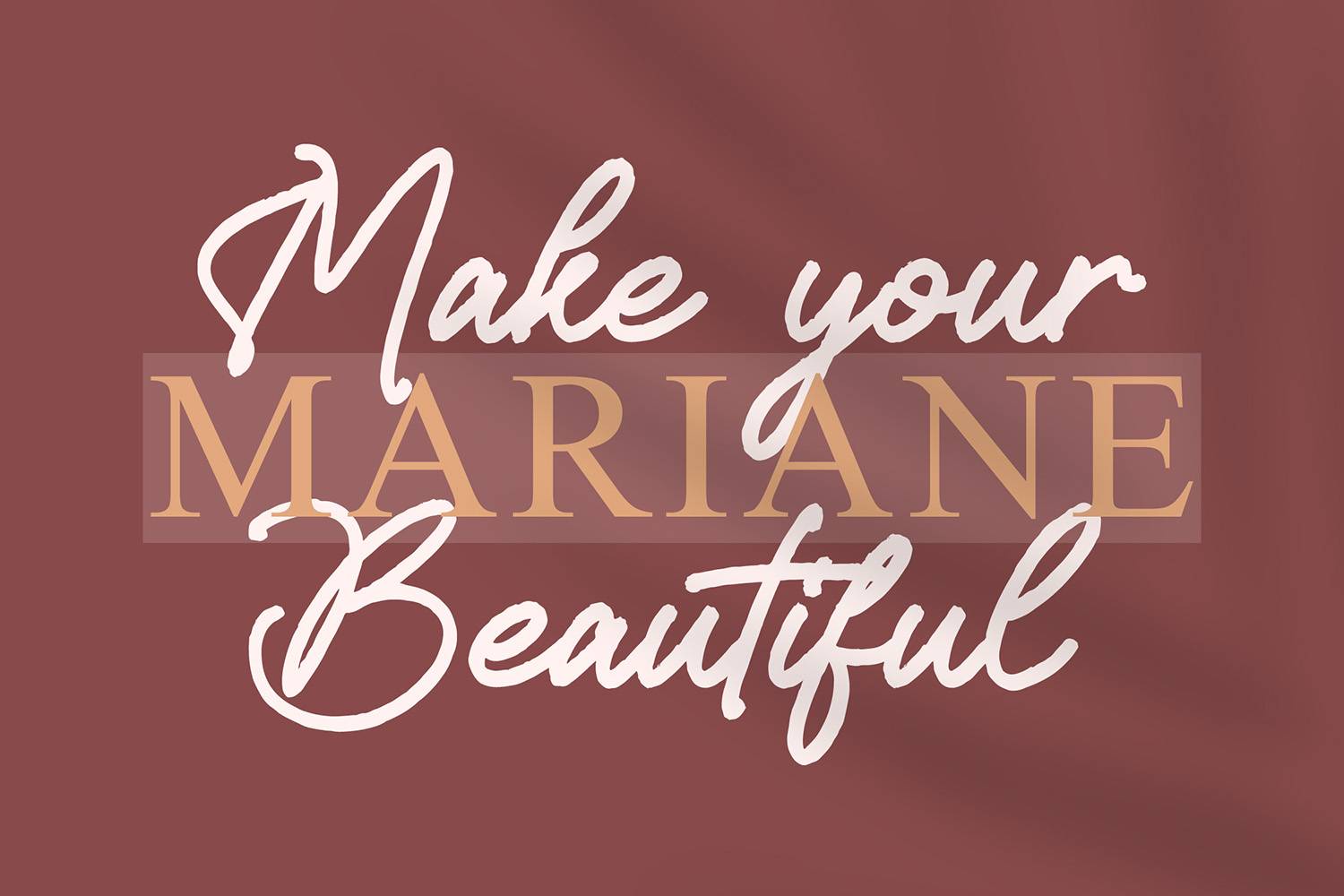Hotcold Font sample