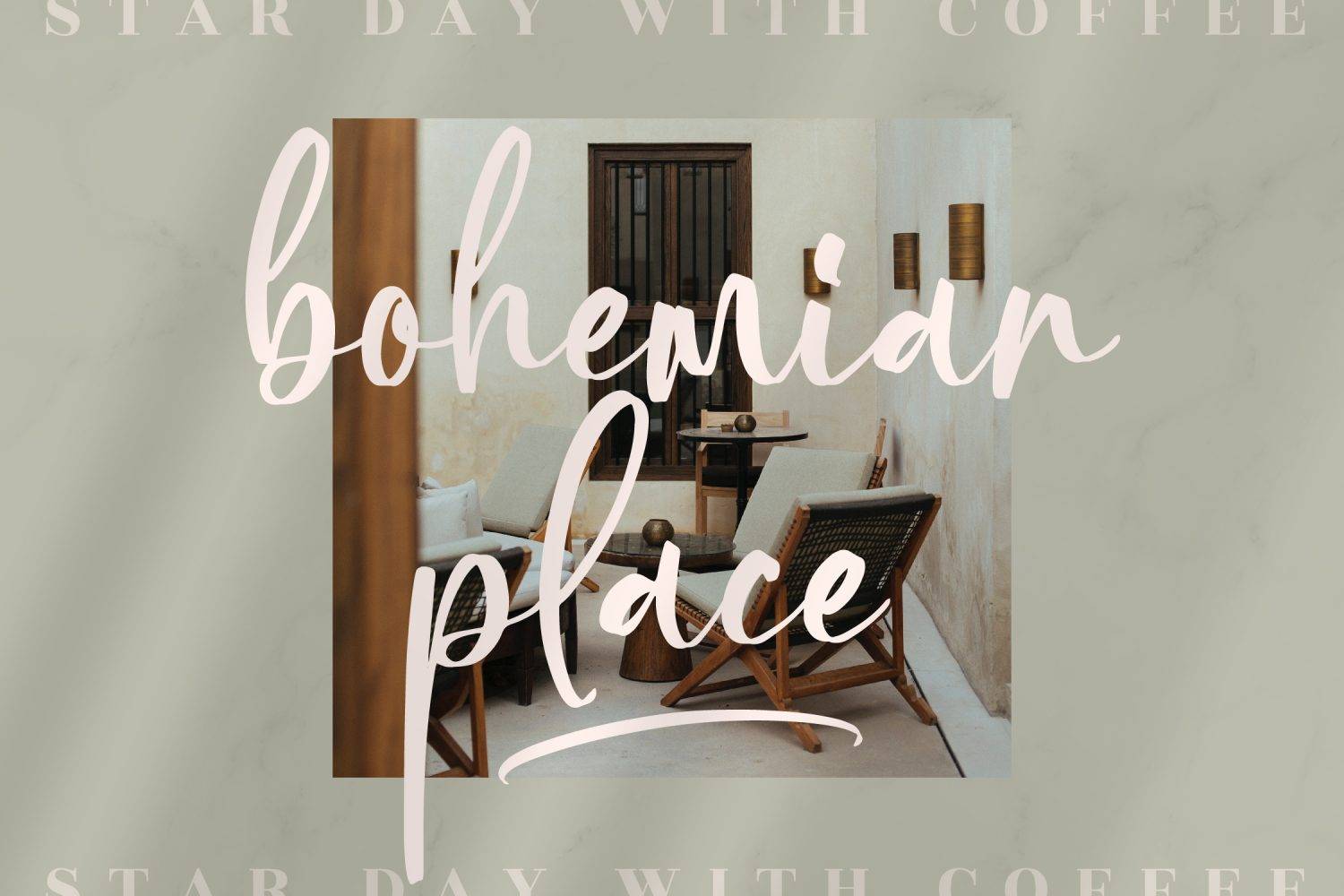 Hottela Mofaland Font sample