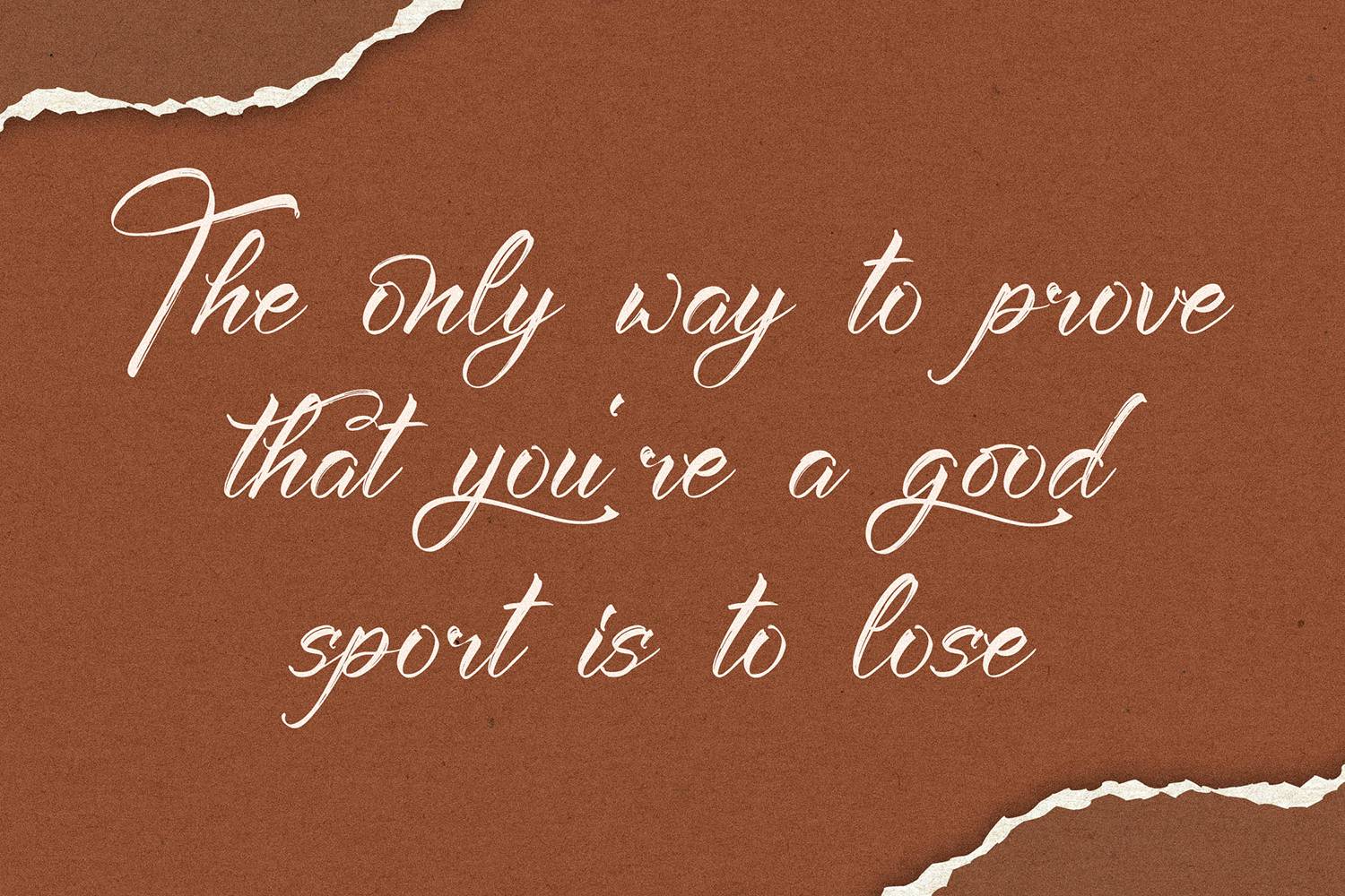 Hotwarthe Font sample