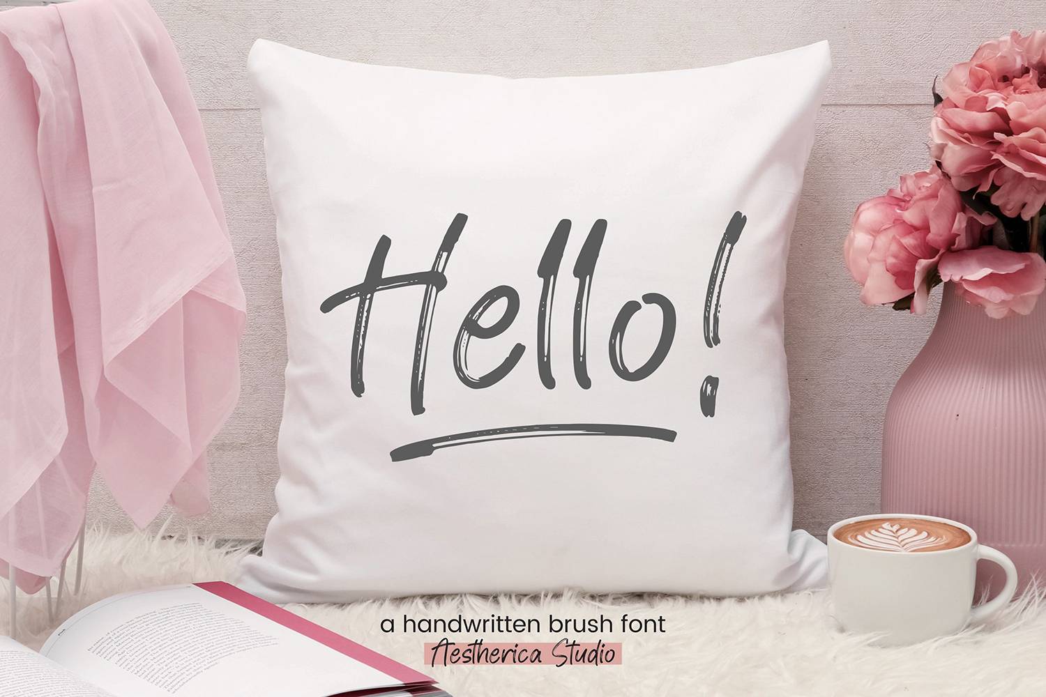 Hugins Font sample
