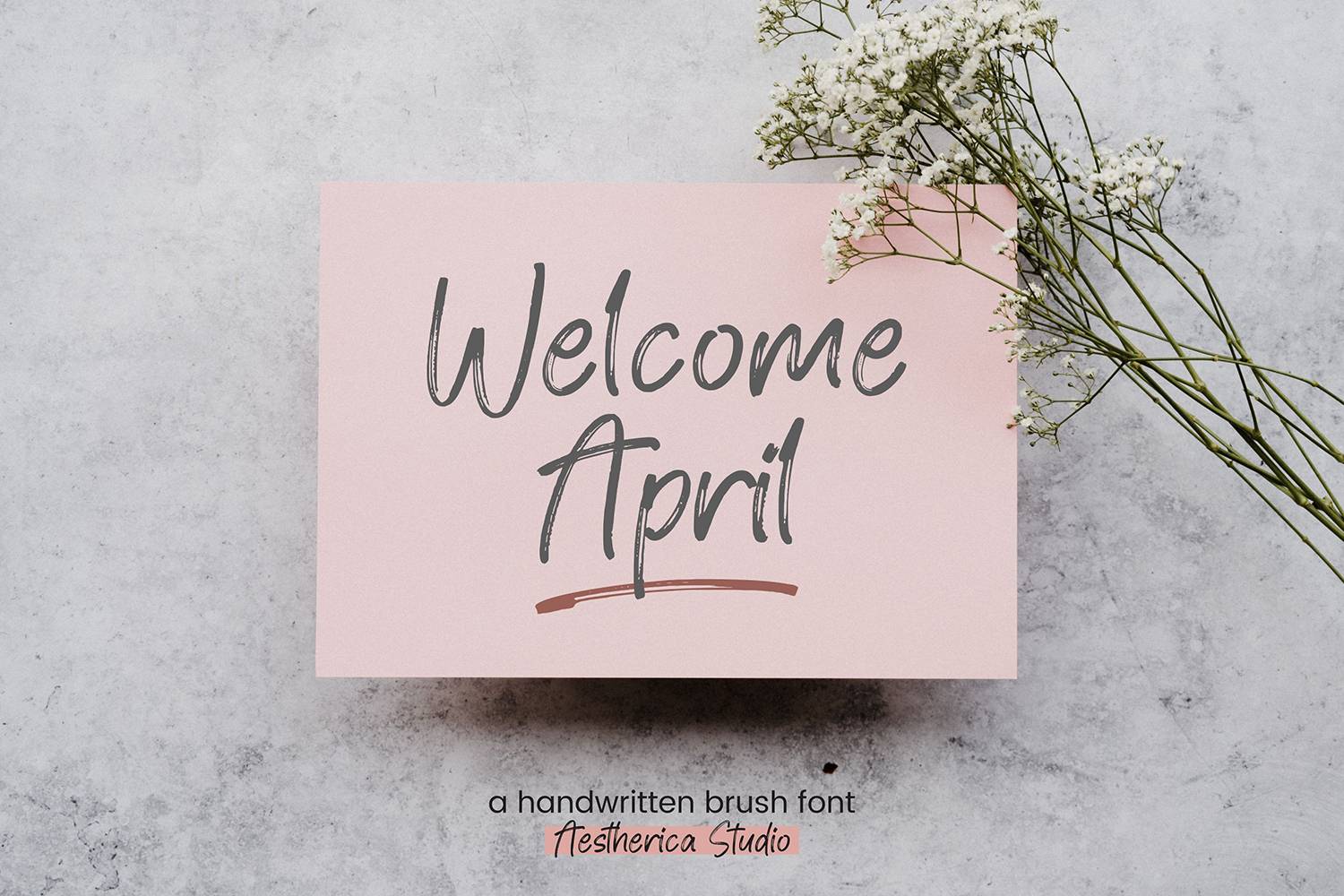 Hugins Font sample