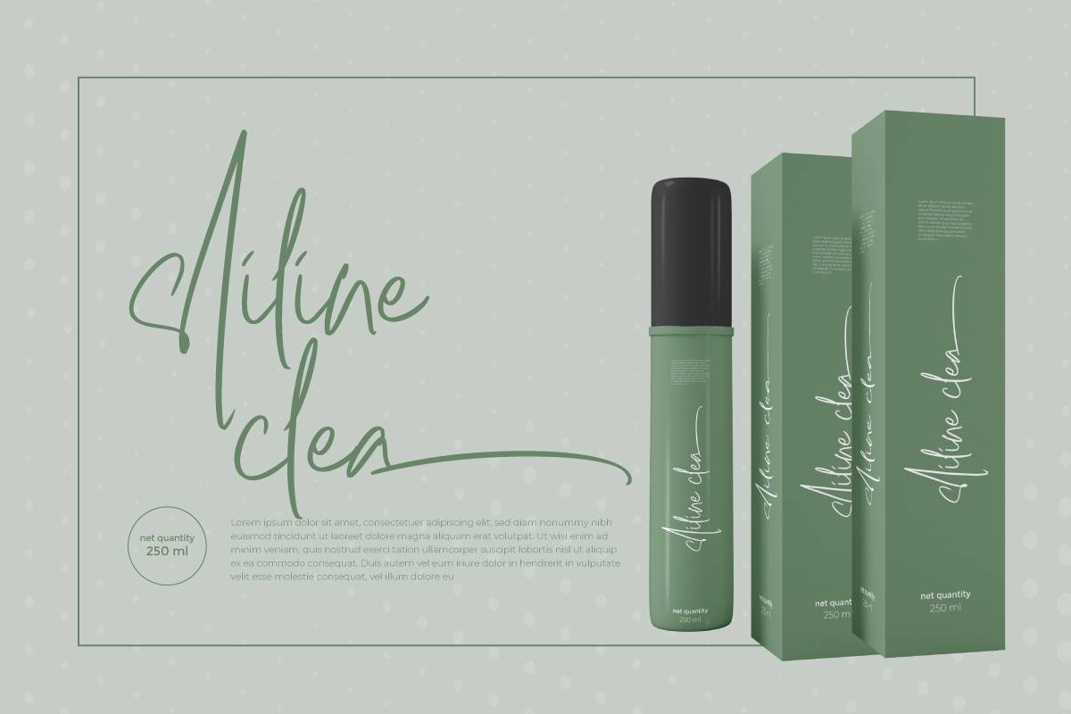 Hulya Script Font sample