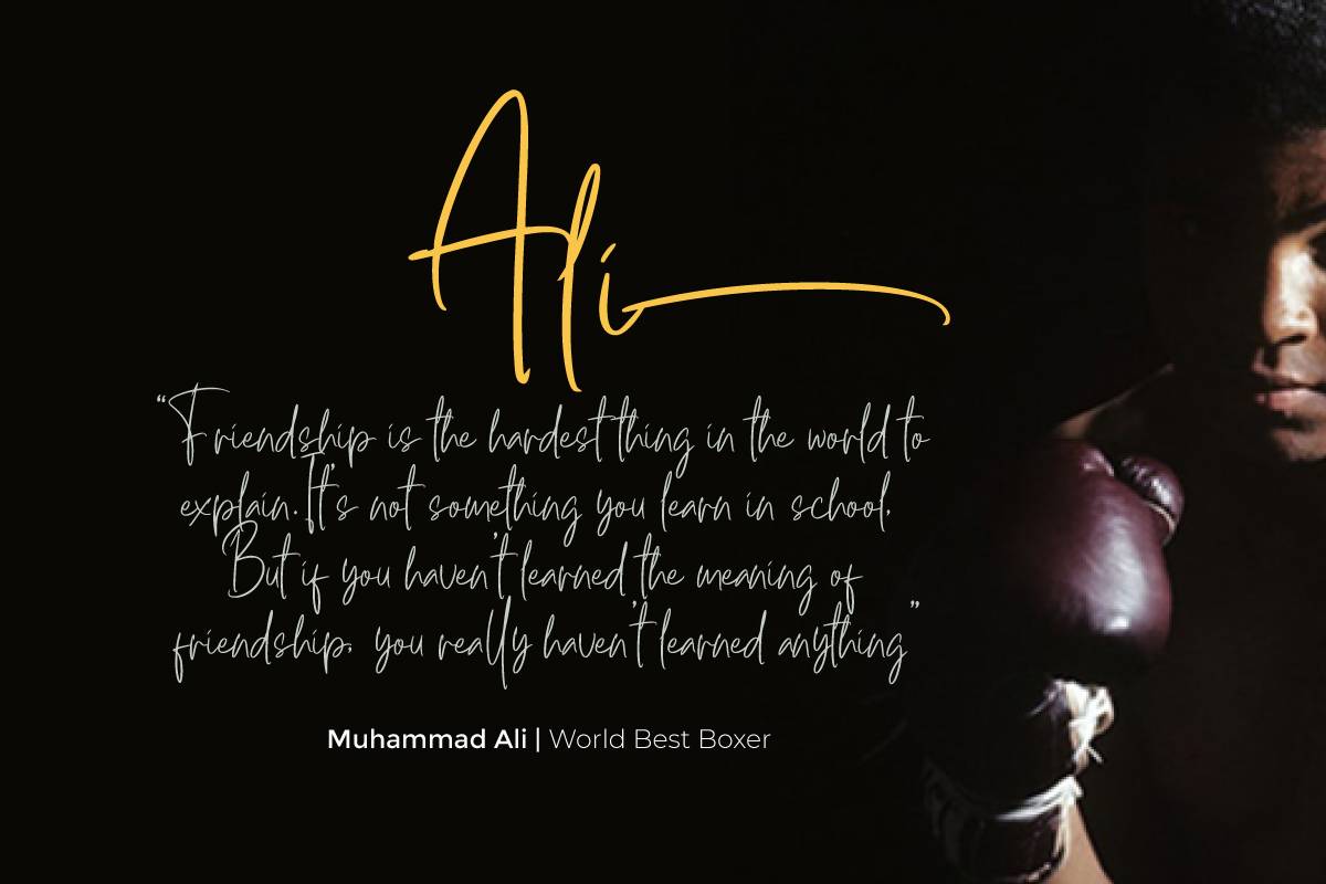 Hulya Script Font sample