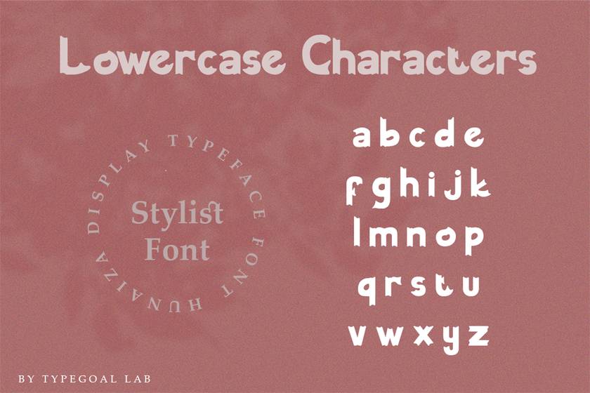 Hunaiza Font sample