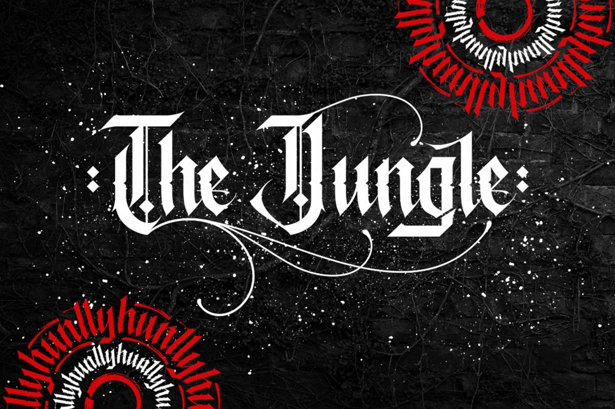 Huntly Font sample