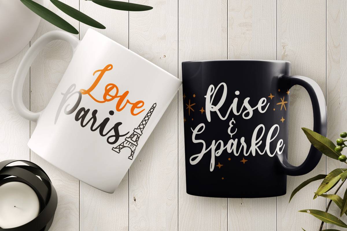 Huttely Font sample