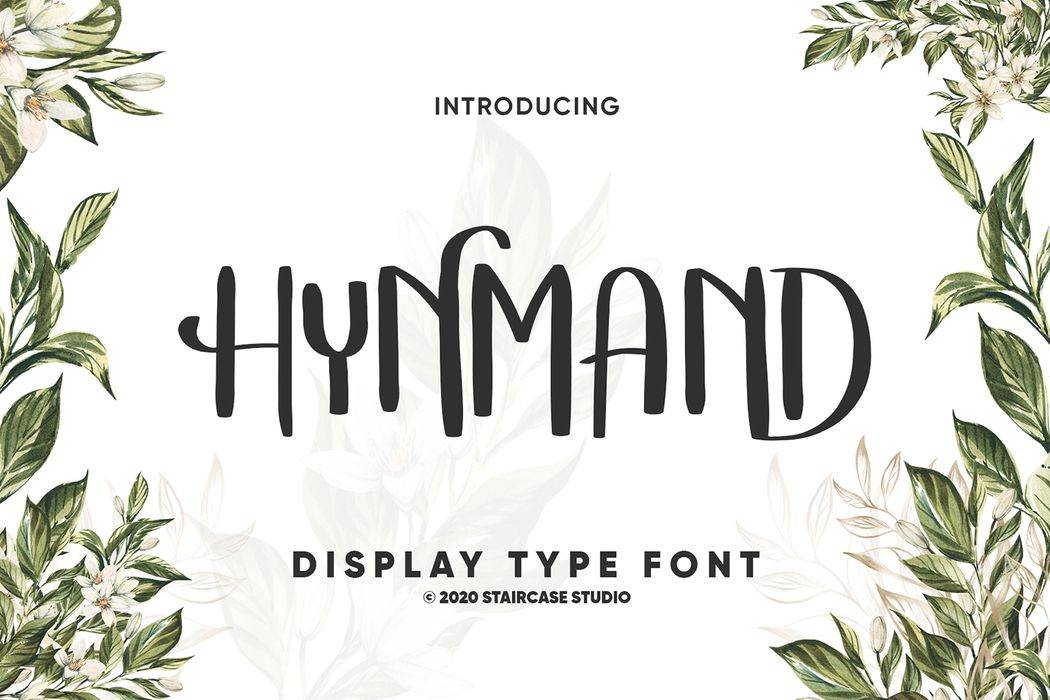 Hynmand Font sample