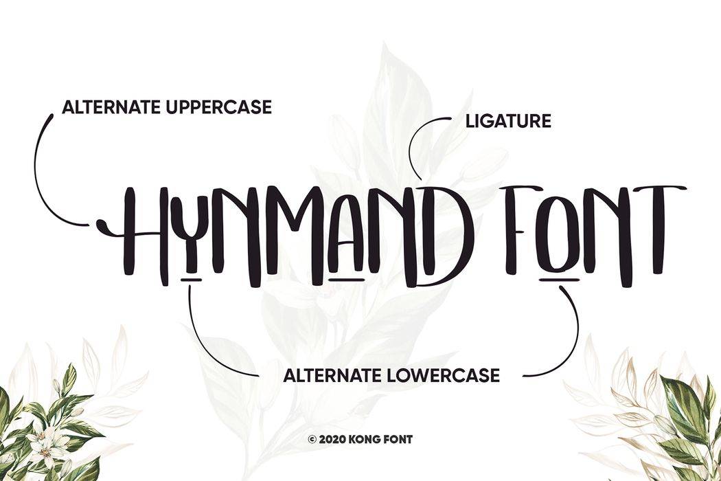 Hynmand Font sample