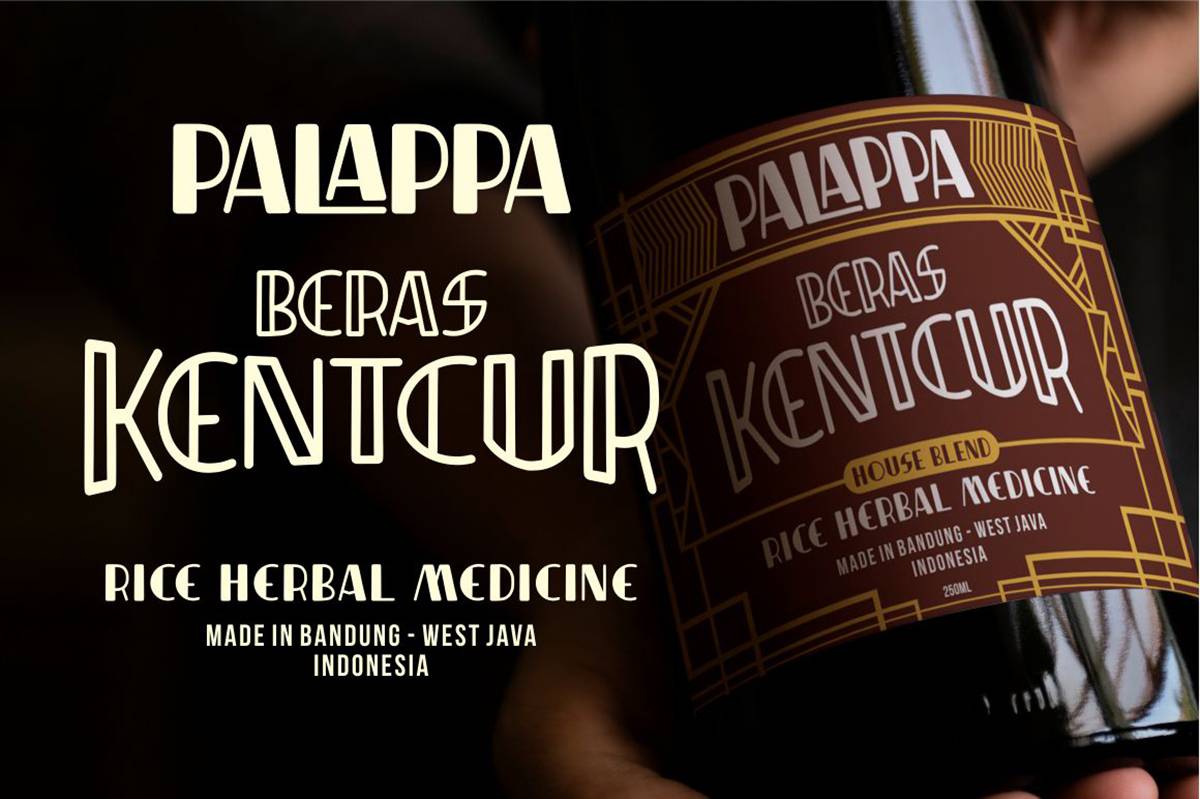 Indentia Font sample