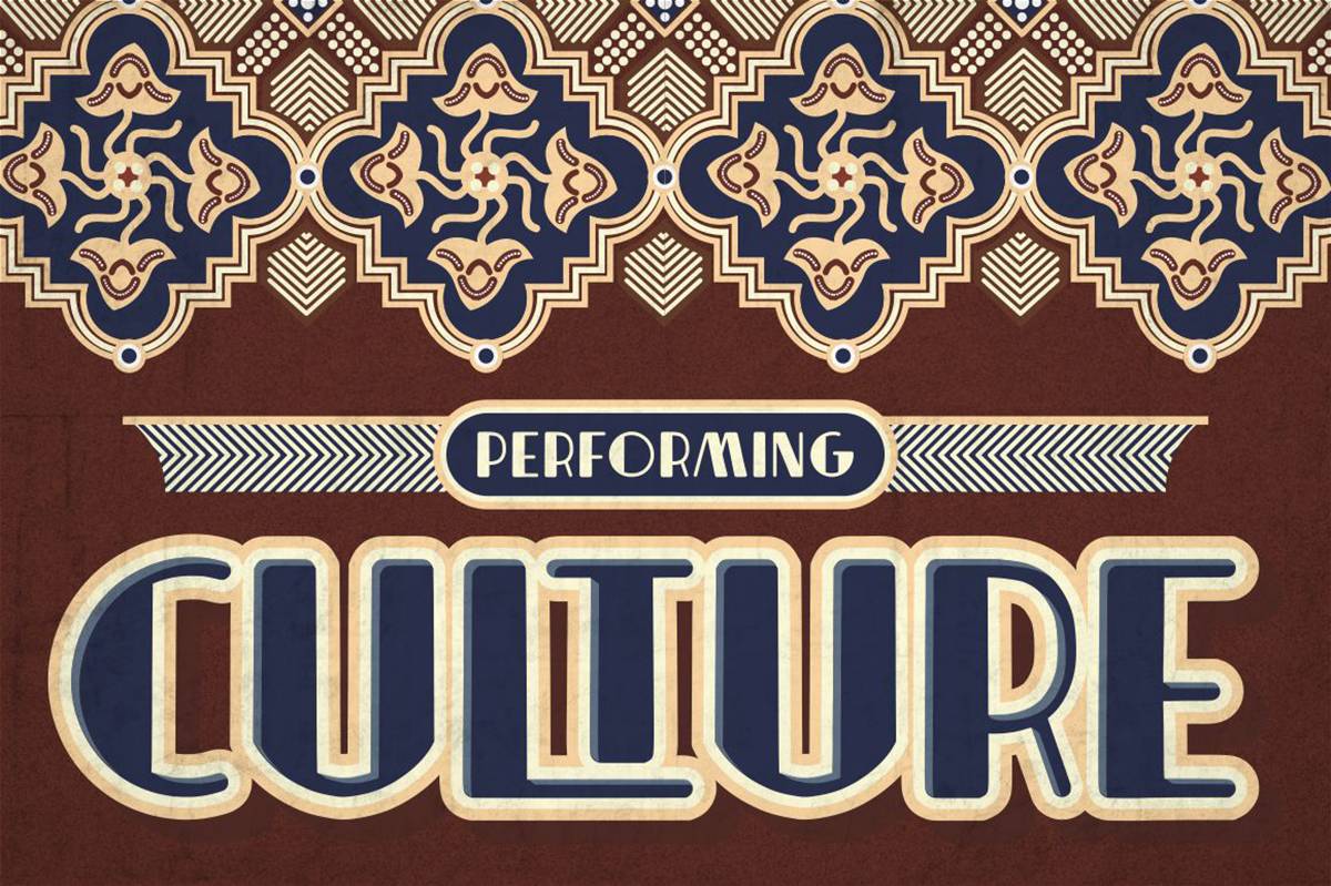 Indentia Font sample