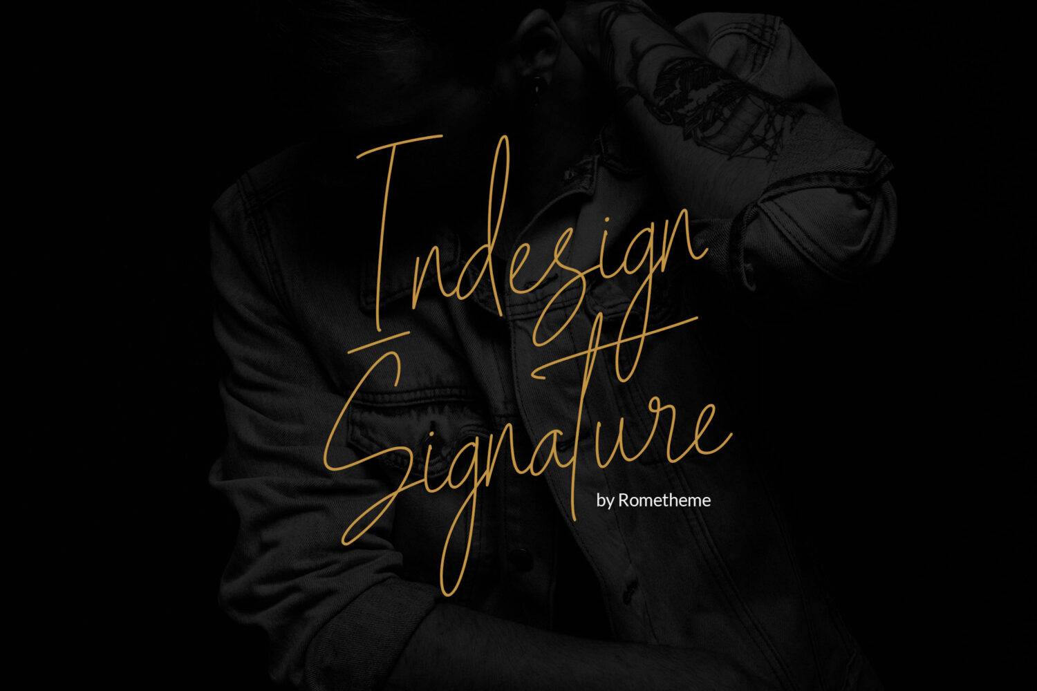 Indesign Font sample