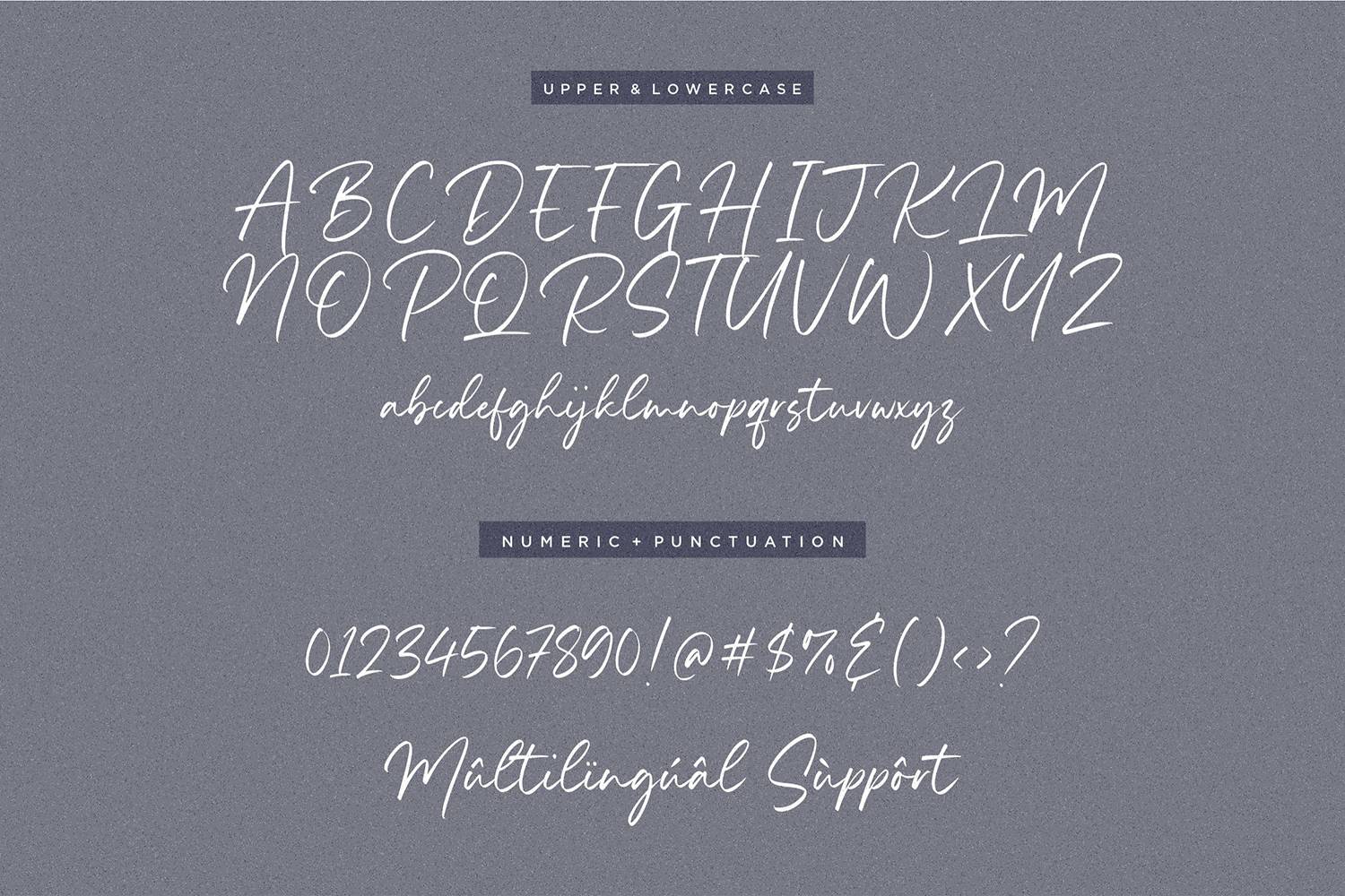 Infamous Font sample