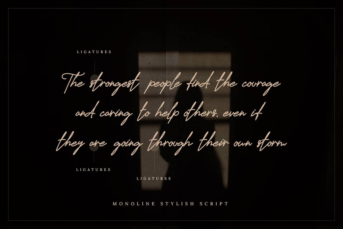 Innocent Script Font sample