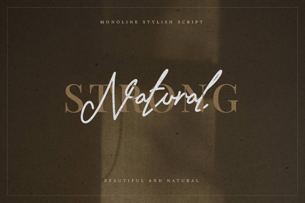 Innocent Script Font sample