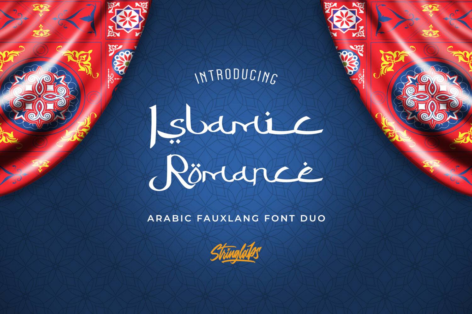 Islamic Romance Font sample