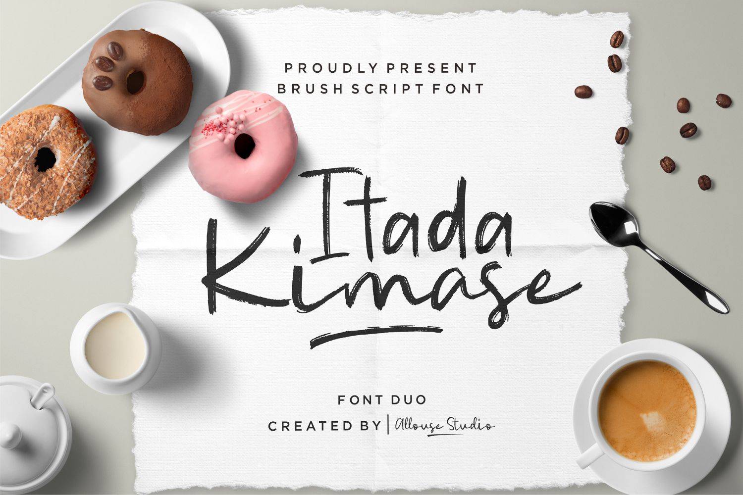 Itadakimase Font sample
