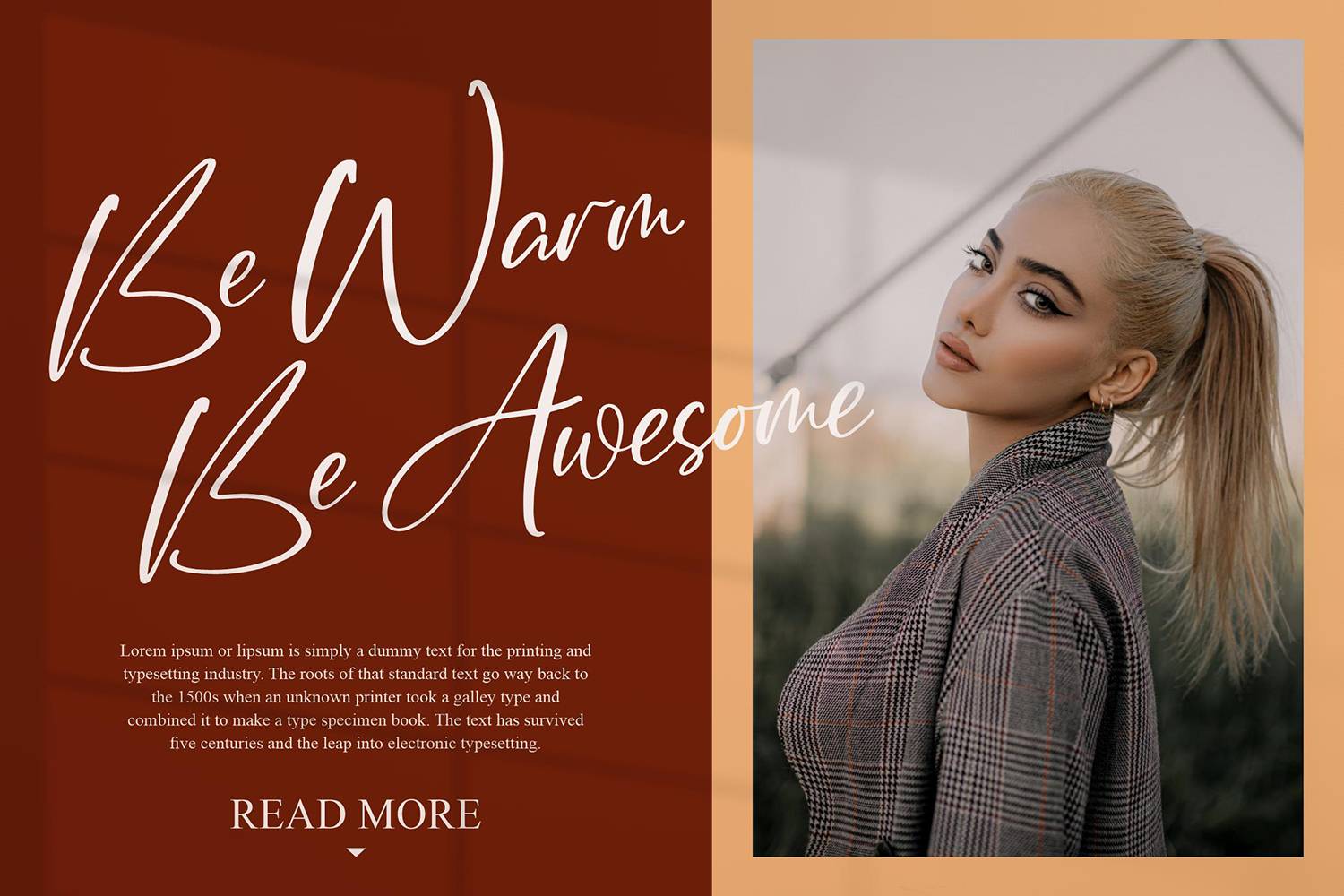 Jack Masson Font sample