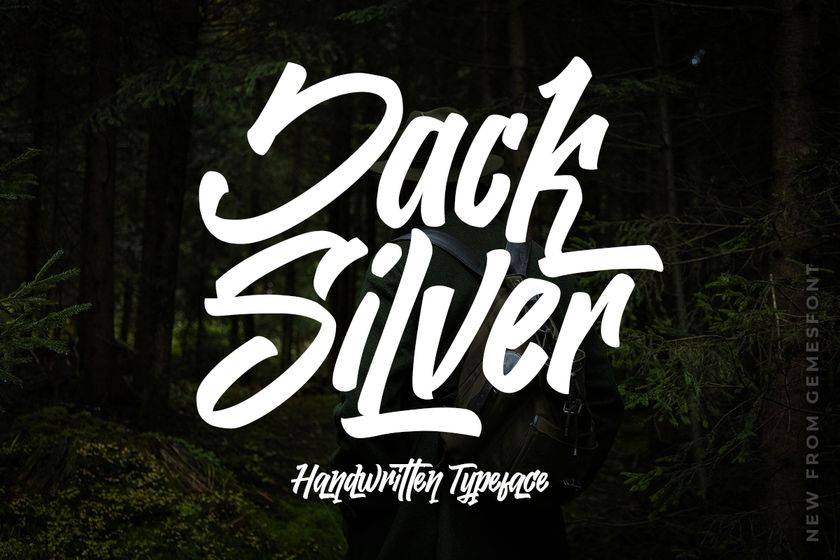 Jack Silver Font sample