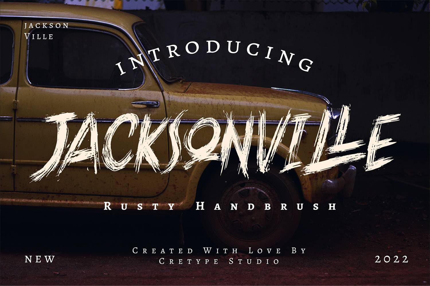 Jacksonville Font sample