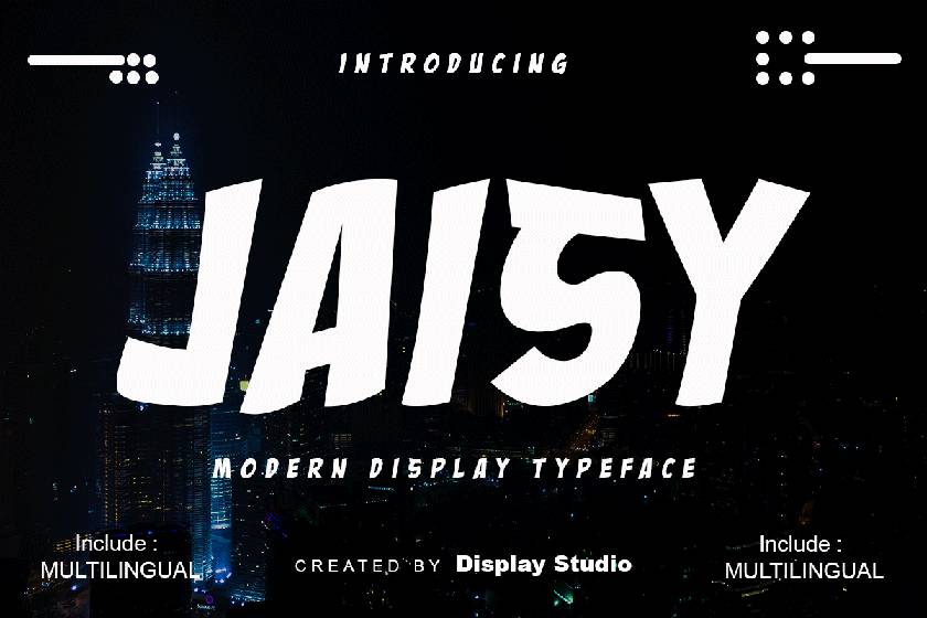 Jaisy Font sample