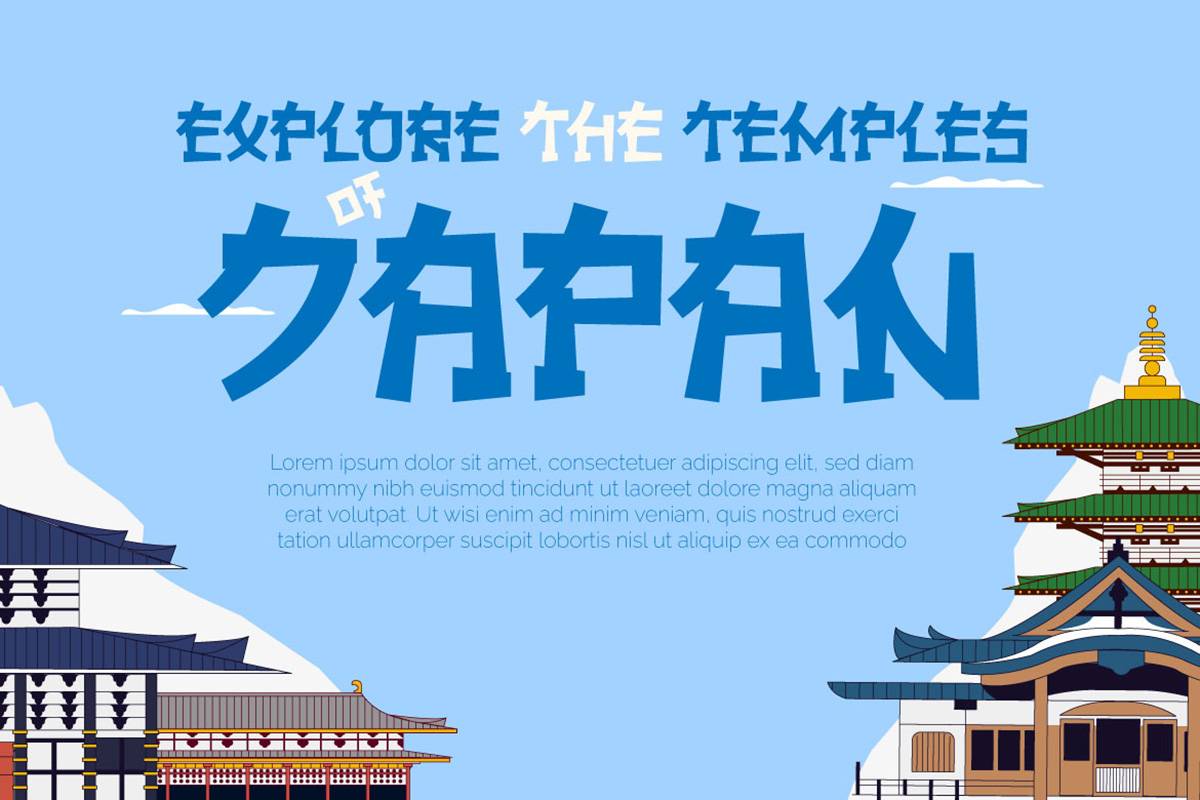 Jakosta Font sample