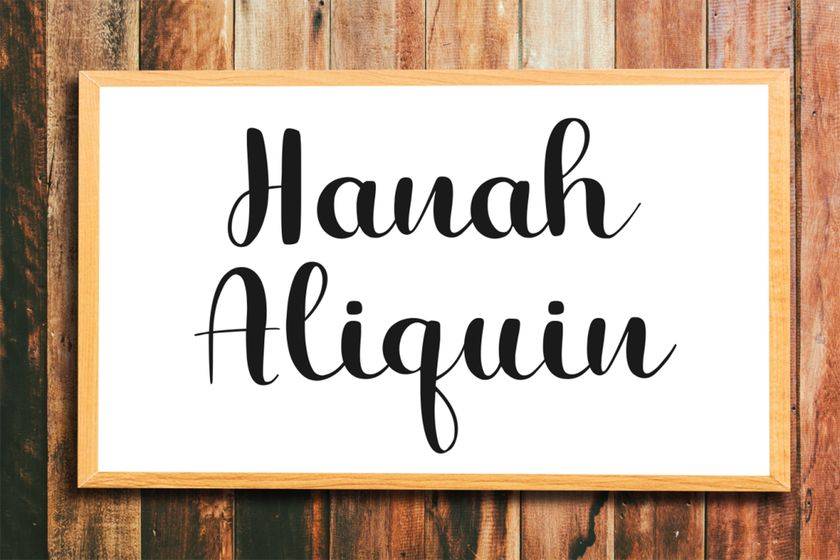 Jambul Font sample
