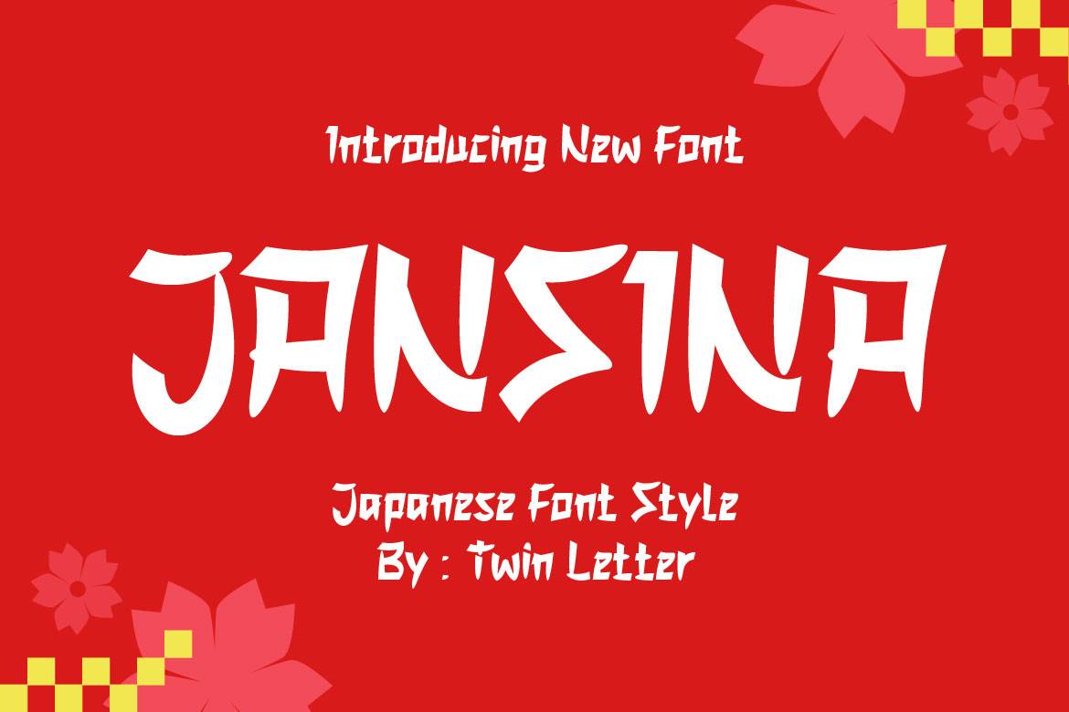 Jansina Font sample