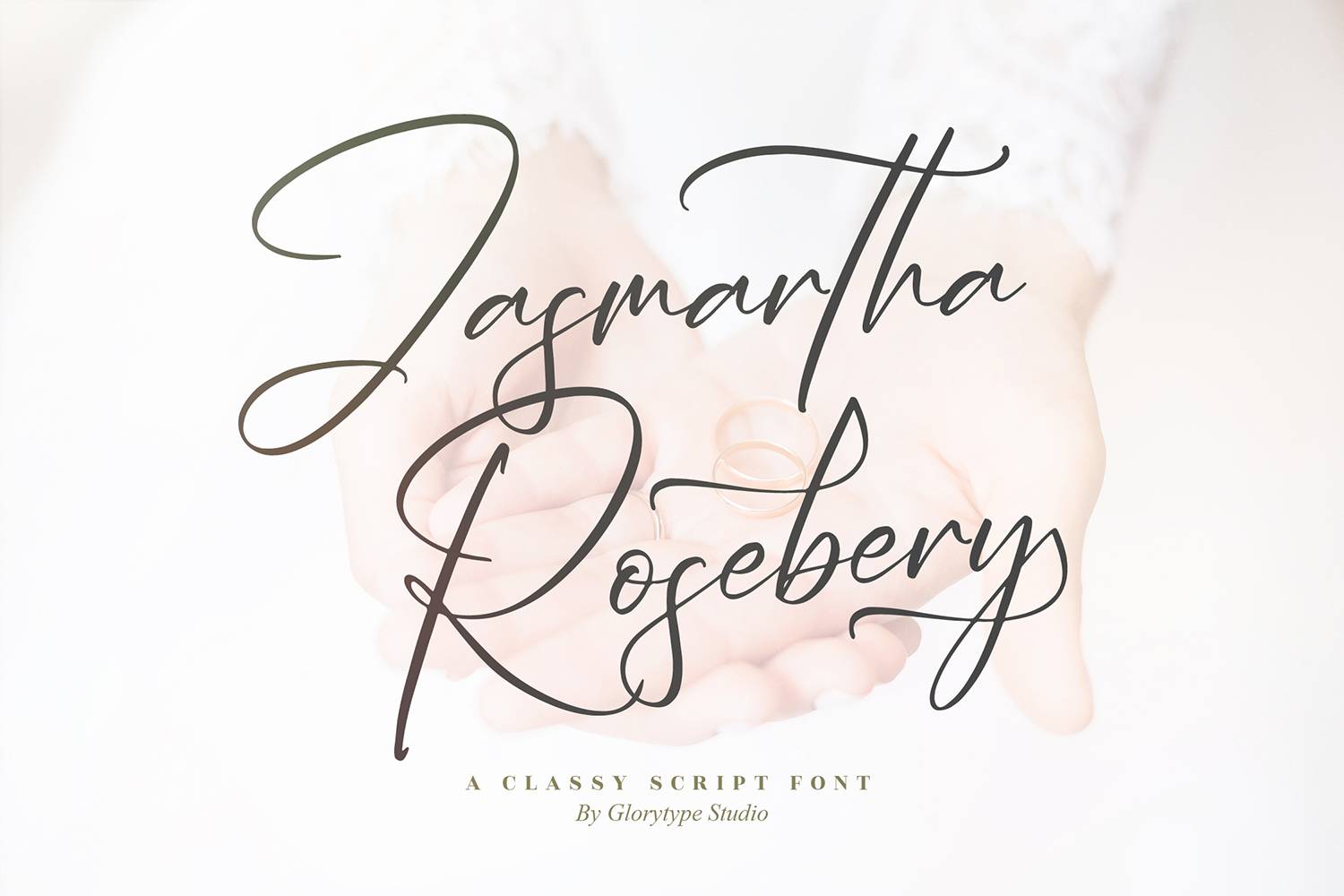 Jasmartha Rosebery Font sample