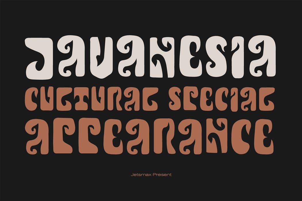 Javanesia Font sample